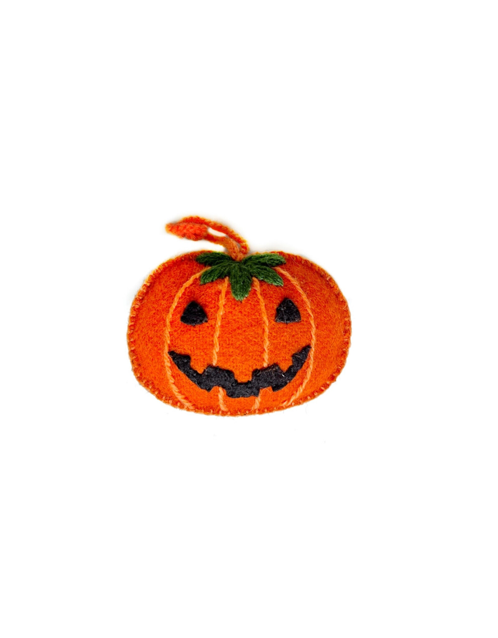 Ornaments 4 Orphans Classic Jack-O-Lantern Pumpkin Halloween Ornament