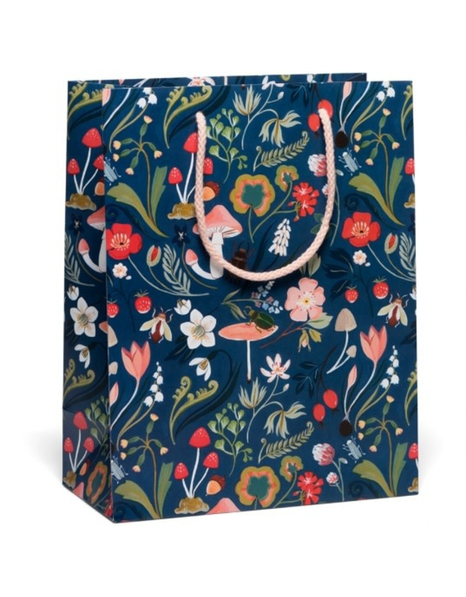 Red Cap Cards Large Forest Blue Gift Bag