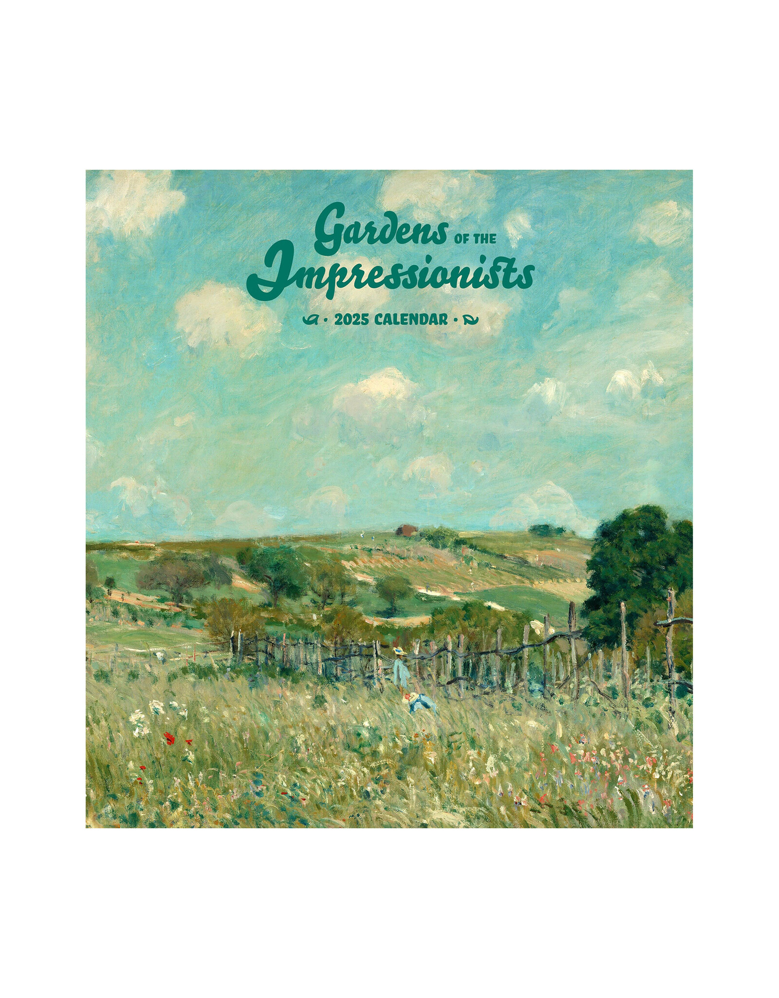 Pomegranate Gardens of the Impressionists 2025 Wall Calendar