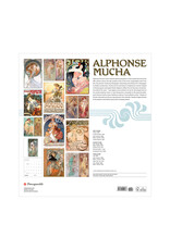 Pomegranate Alphonse Mucha 2025 Wall Calendar