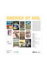 Pomegranate America by Rail 2025 Wall Calendar