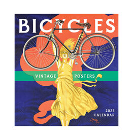 Pomegranate Bicycles: Vintage Posters 2025 Wall Calendar