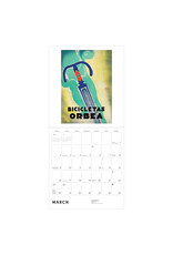 Pomegranate Bicycles: Vintage Posters 2025 Wall Calendar