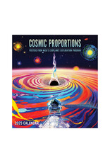 Pomegranate Cosmic Proportions: Posters from NASA's Exoplanet Exploration Program 2025 Wall Calendar