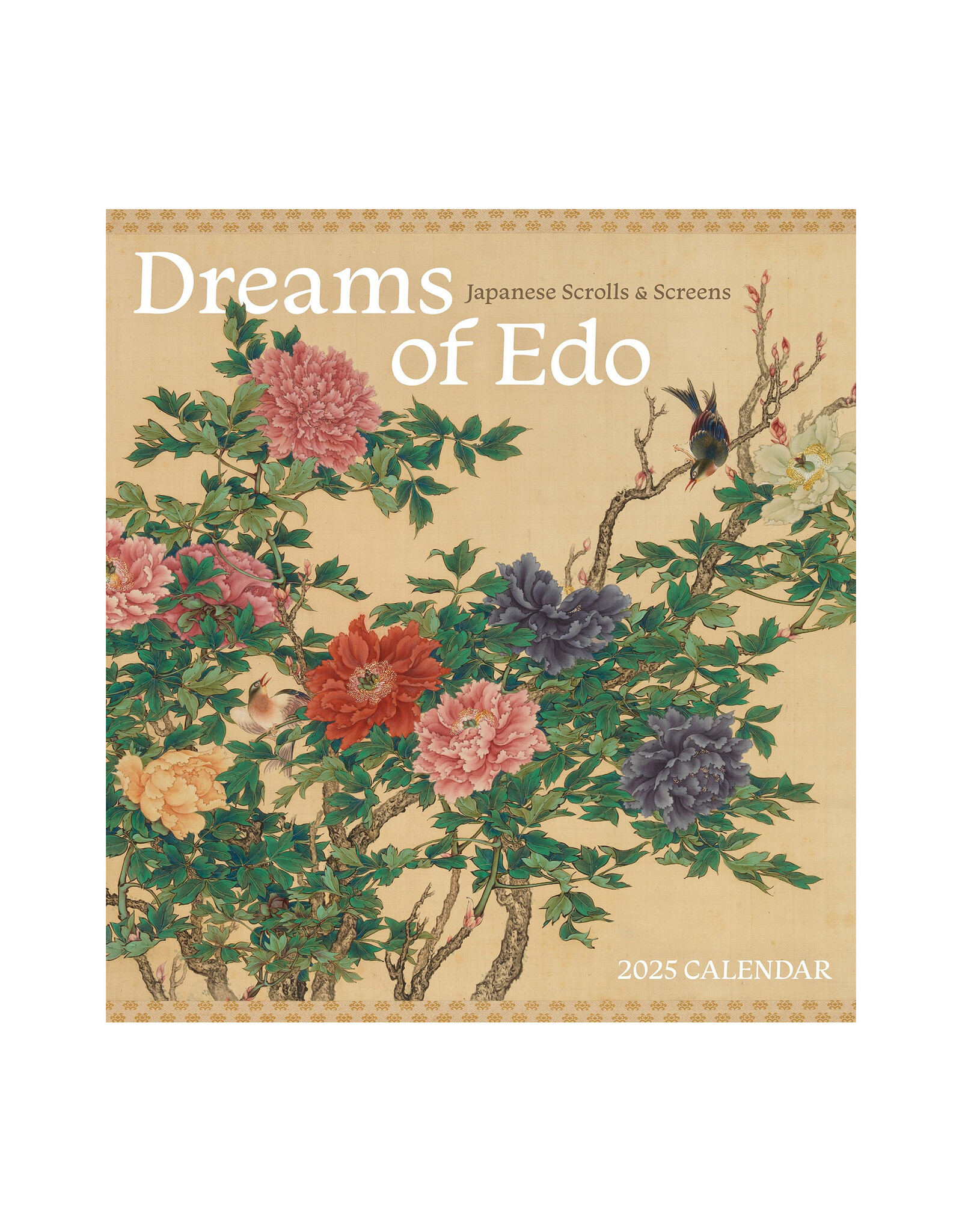 Pomegranate Dreams of Edo 2025 Wall Calendar