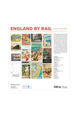 Pomegranate England by Rail 2025 Wall Calendar