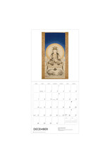 Pomegranate Enlightenment: Buddhist Paintings 2025 Wall Calendar