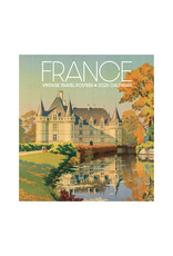 Pomegranate France: Vintage Travel Posters 2025 Wall Calendar