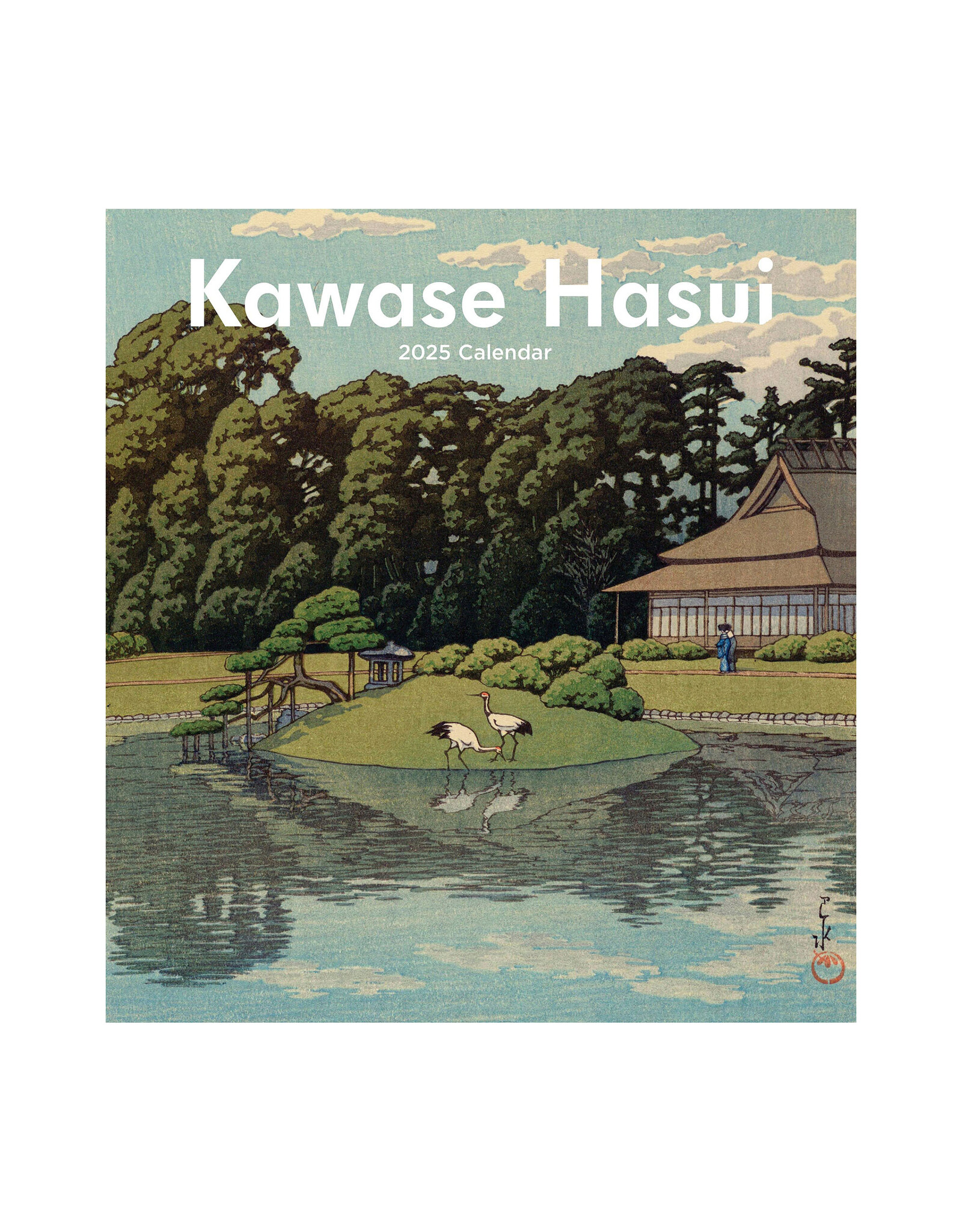 Pomegranate Kawase Hasui 2025 Wall Calendar