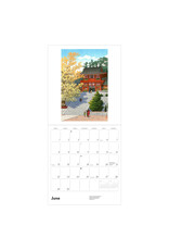 Pomegranate Kawase Hasui 2025 Wall Calendar