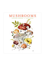 Pomegranate Mushrooms: Alexander Viazmensky 2025 Wall Calendar