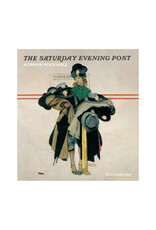 Pomegranate Norman Rockwell: The Saturday Evening Post 2025 Wall Calendar