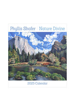 Pomegranate Phyllis Shafer: Nature Divine 2025 Wall Calendar