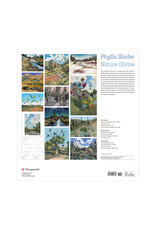 Pomegranate Phyllis Shafer: Nature Divine 2025 Wall Calendar