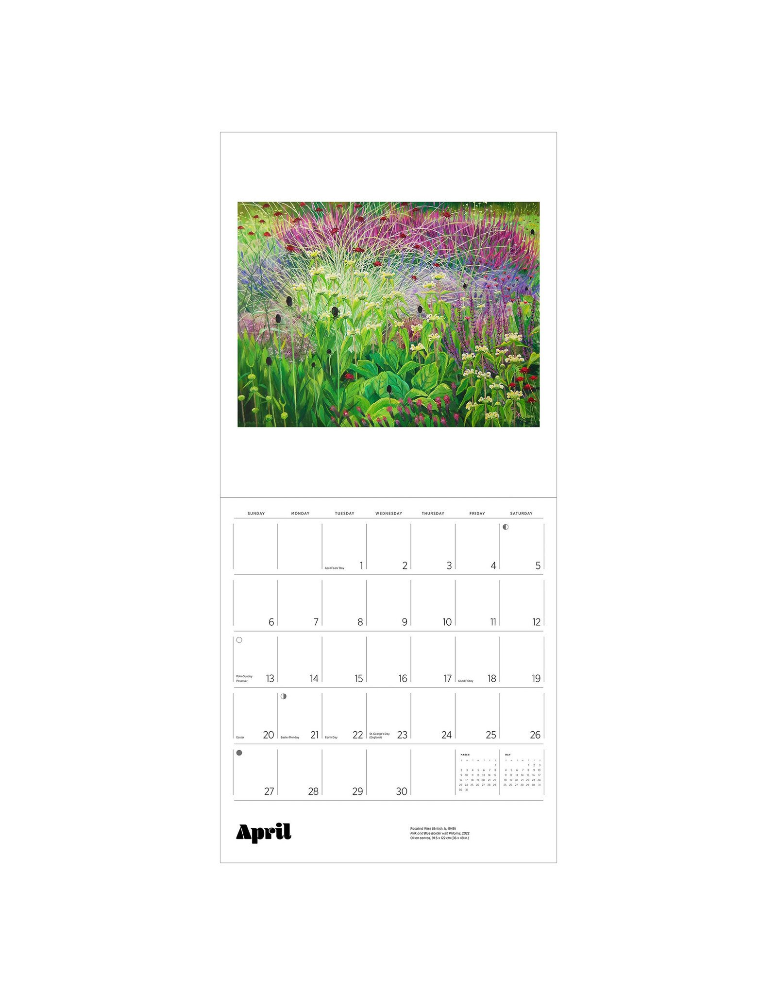 Pomegranate Rosalind Wise 2025 Wall Calendar