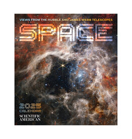 Pomegranate Space: Views from the Hubble and James Webb Telescopes 2025 Wall Calendar