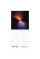 Pomegranate Space: Views from the Hubble and James Webb Telescopes 2025 Wall Calendar