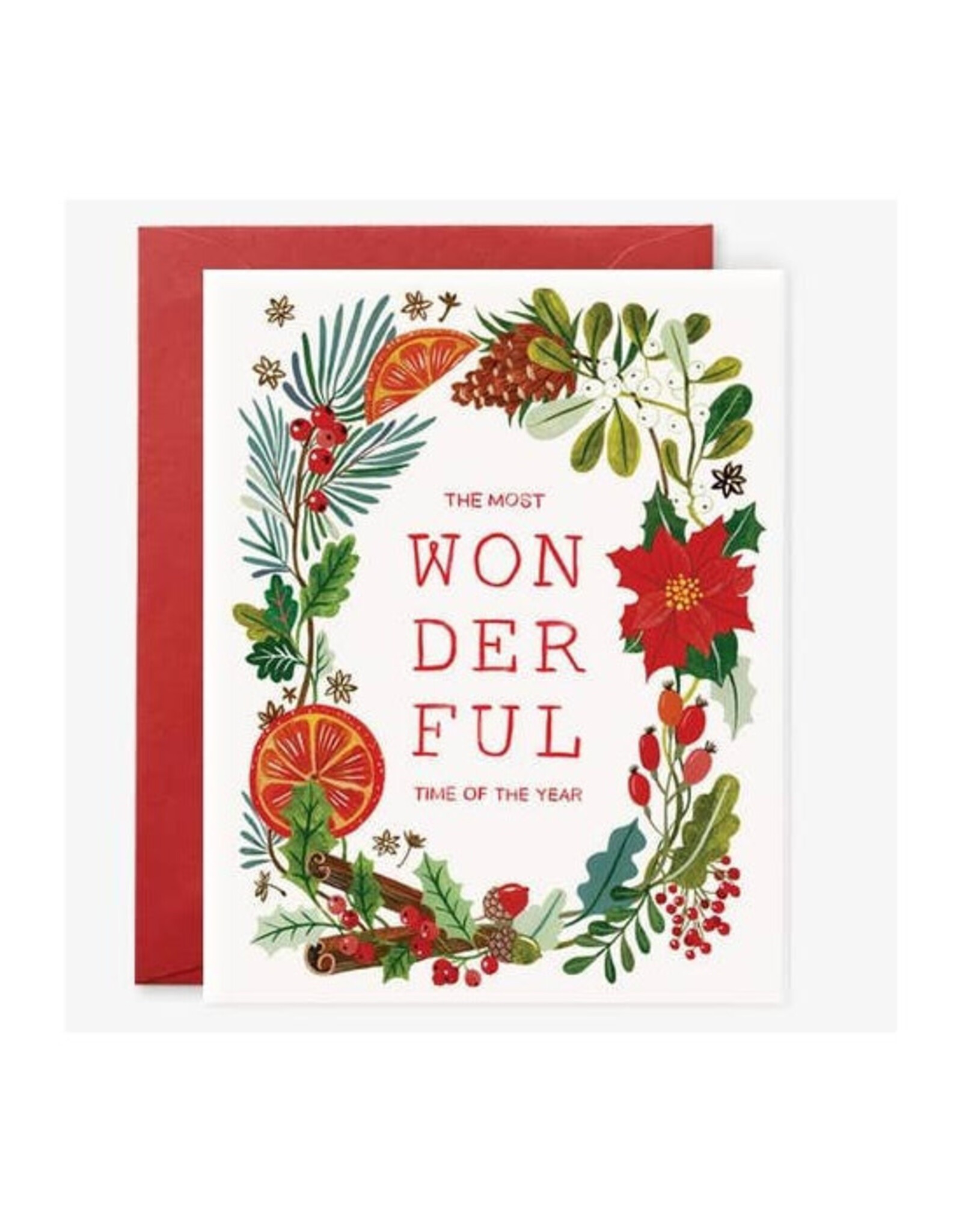 Botanica Paper Co. Winter Aromas A2 Greeting Card