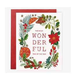 Botanica Paper Co. Winter Aromas A2 Greeting Card