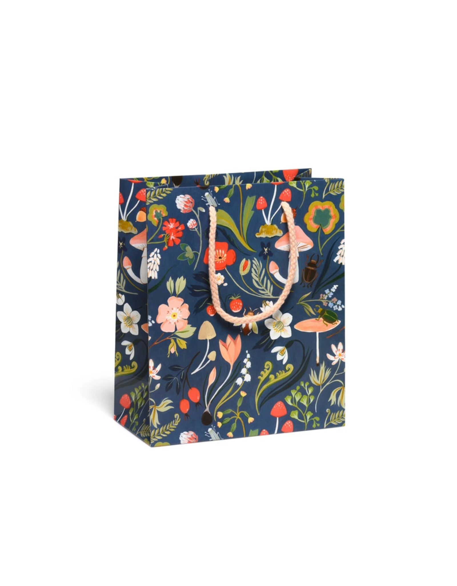 Red Cap Cards Medium Forest Blue Gift Bag