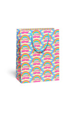 Red Cap Cards Large All Over Rainbows Gift Bag