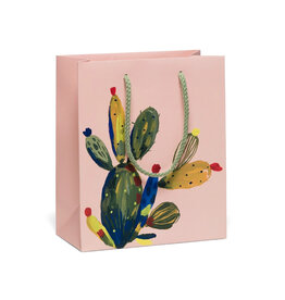 Red Cap Cards Medium Cactus Rose Gift Bag