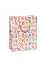 Red Cap Cards Large Corals Gift Bag