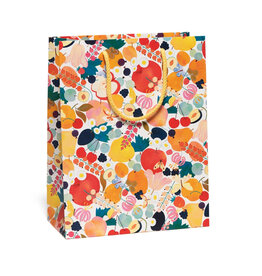 Red Cap Cards Large Fruits and Florals Gift Bag