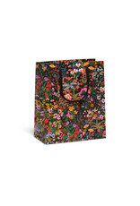 Red Cap Cards Medium Meadow Black Gift Bag