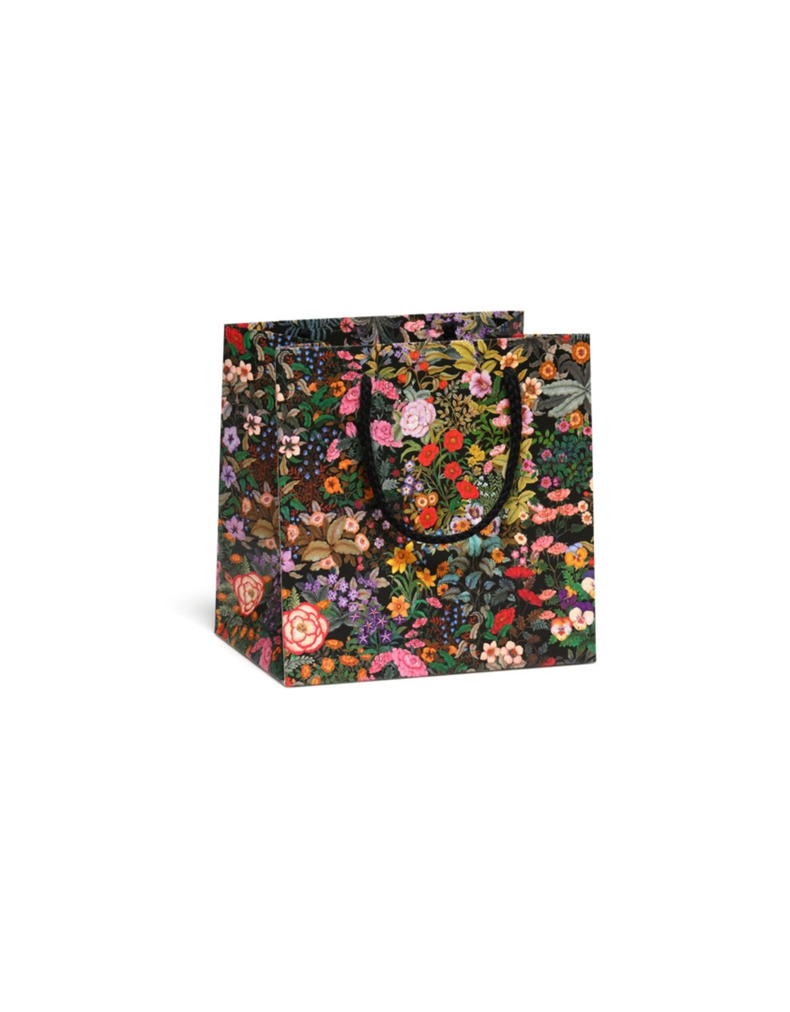 Red Cap Cards Small Meadow Black Gift Bag