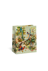 Red Cap Cards Medium Quail Garden Gift Bag