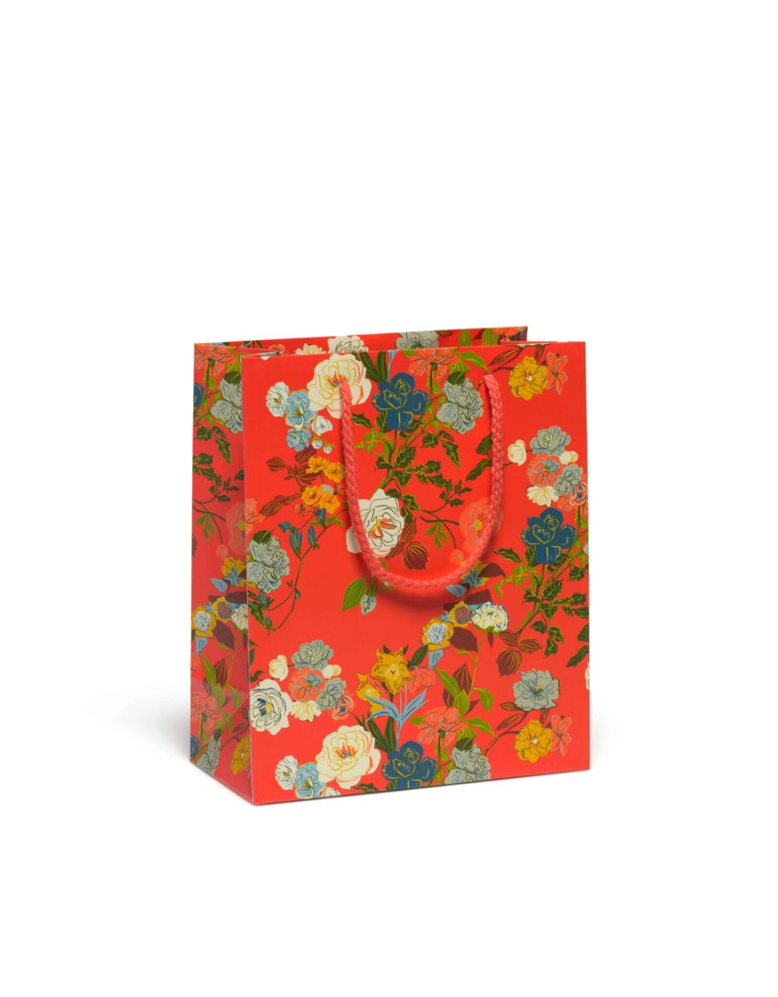 Red Cap Cards Medium Rose Garden Gift Bag