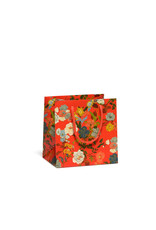 Red Cap Cards Small Rose Garden Gift Bag