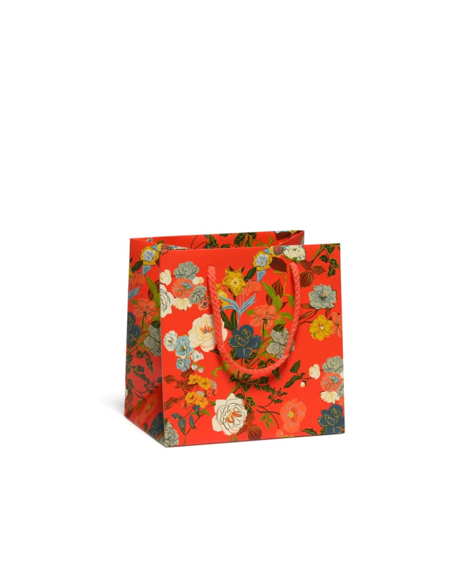 Red Cap Cards Small Rose Garden Gift Bag