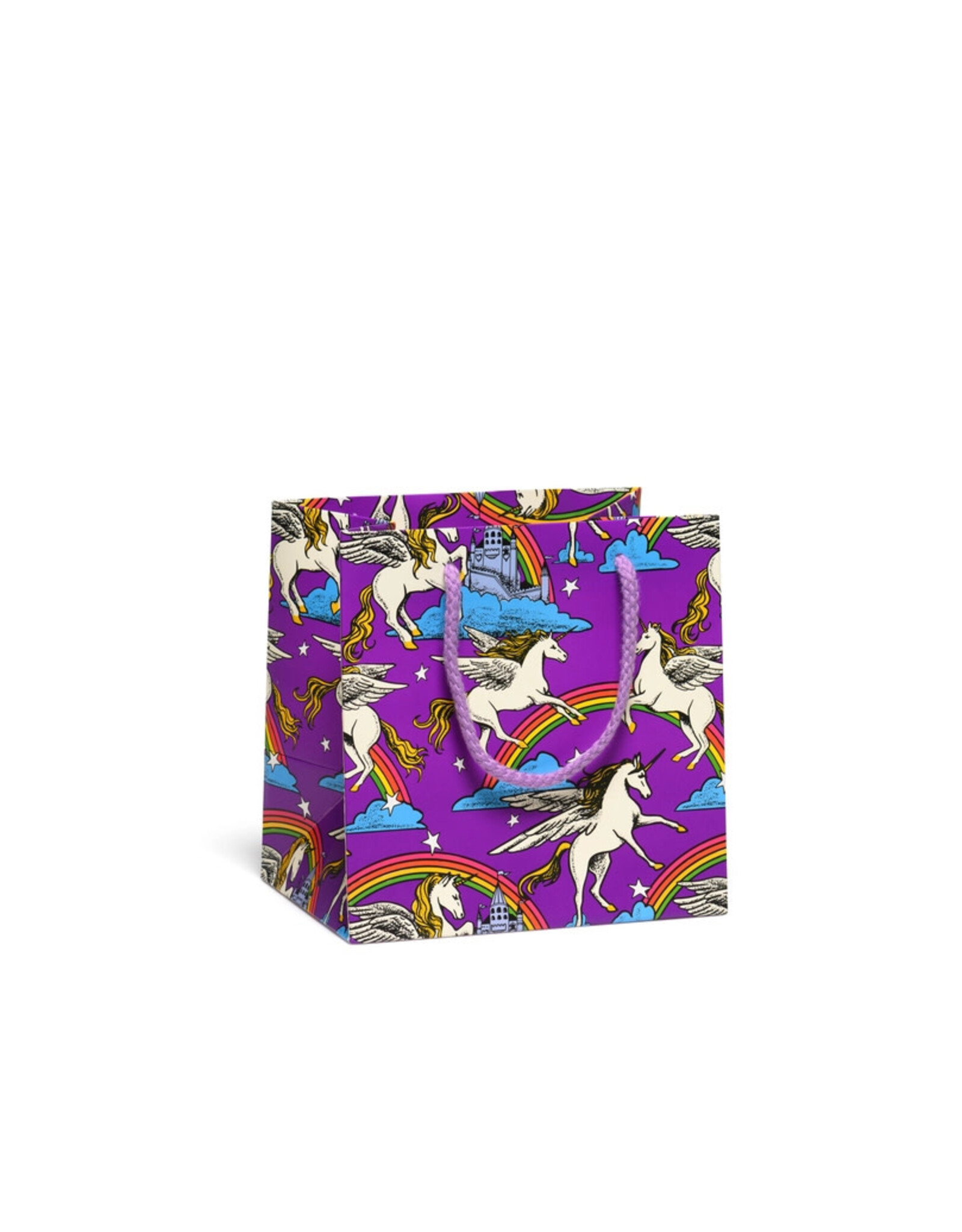 Red Cap Cards Small Unicorn Queen Gift Bag