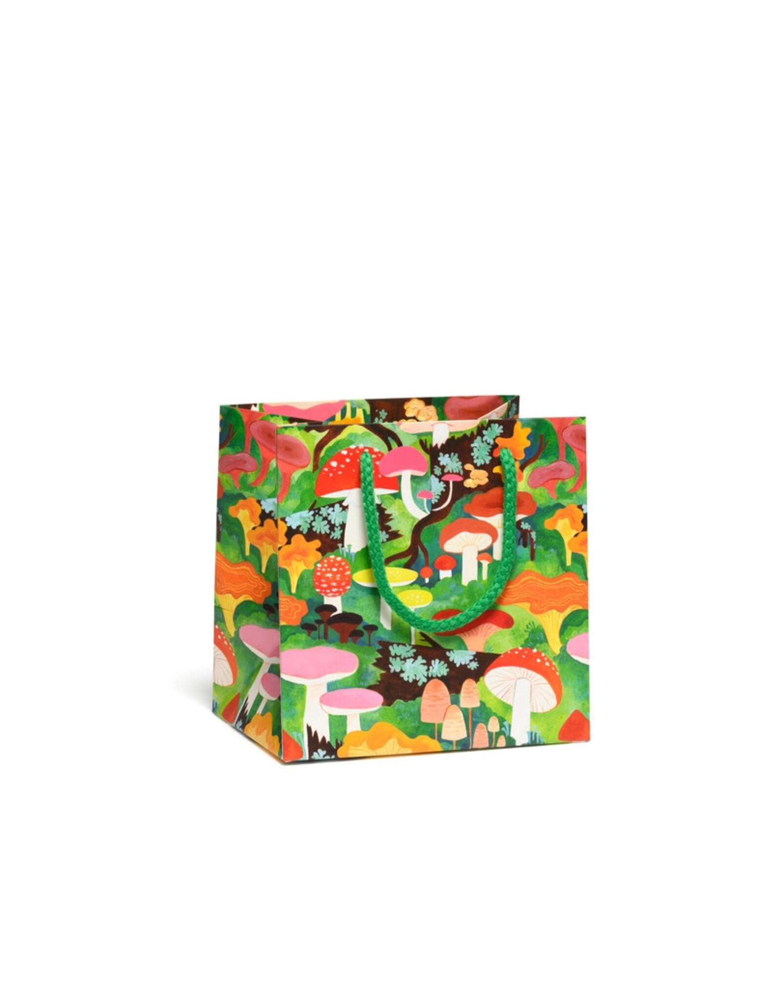 Red Cap Cards Small Woodland Mushrooms Gift Bag