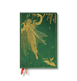 Paperblanks Olive Fairy Mini 2025 Daily Horizontal 12-Month Planner