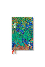 Paperblanks Van Gogh Irises Mini 2025 Weekly Horizontal 12-Month Planner