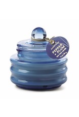 Paddywax Pepper Plum Beam 3oz Bright Blue Glass Candle