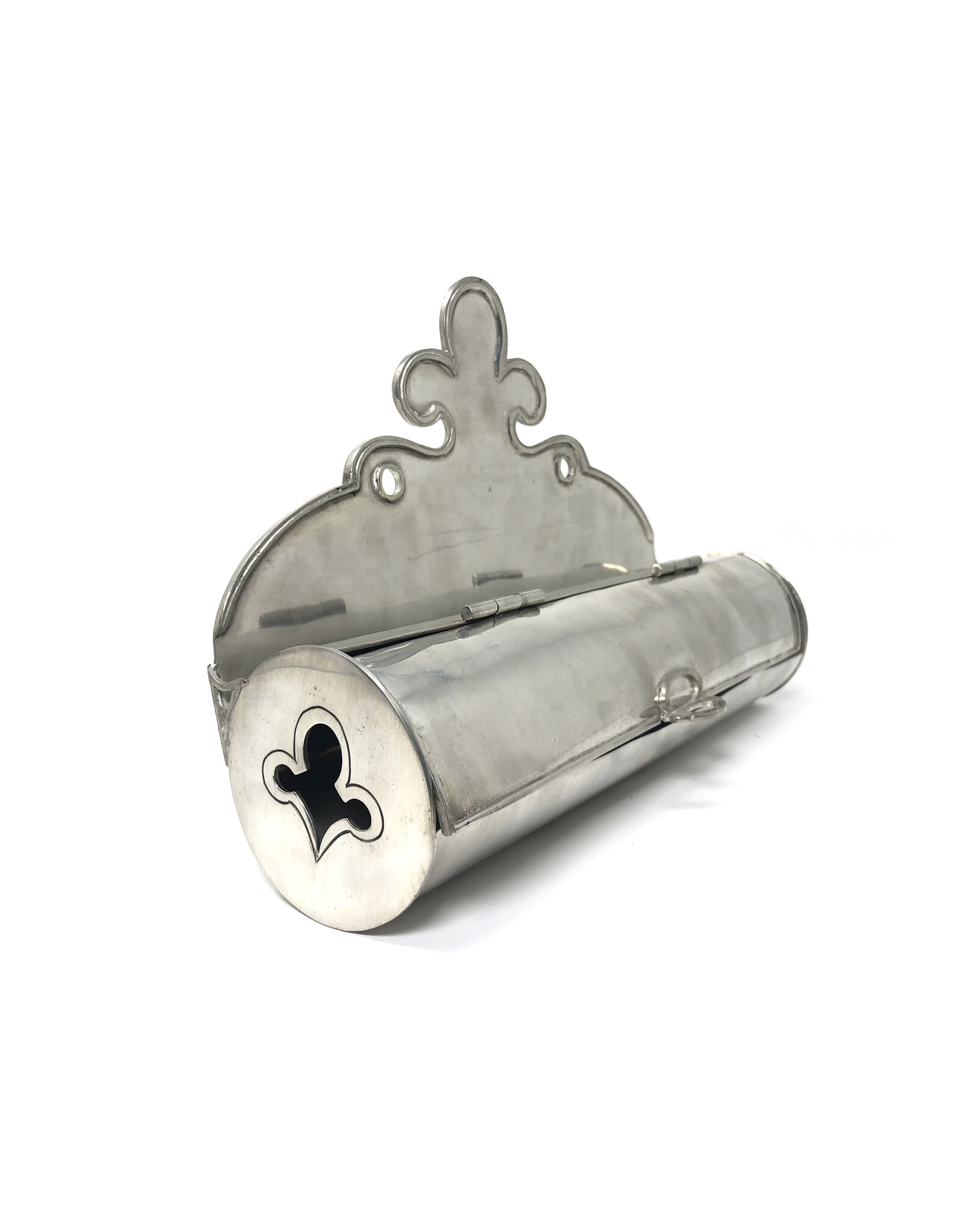 Pewter Wall-Hanging Candle Box