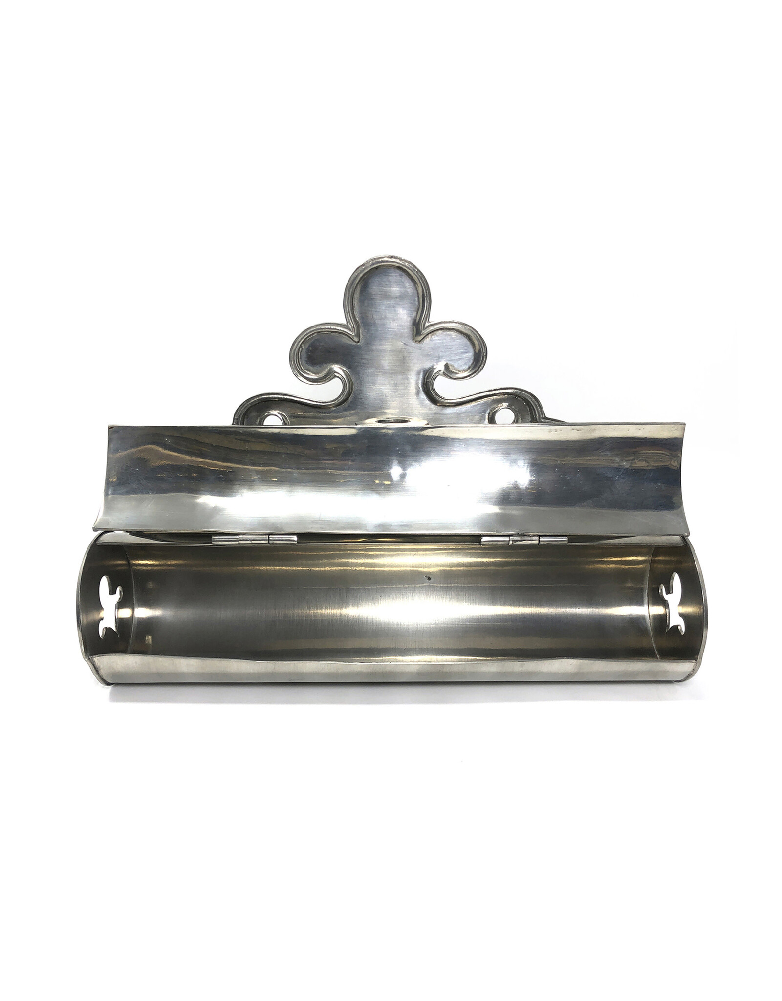 Pewter Wall-Hanging Candle Box