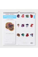 Paper Source 2025 Mushrooms Wall Calendar