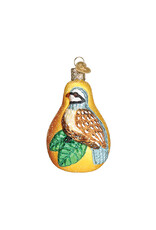 Old World Christmas Partridge in a Pear Ornament
