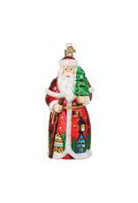 Old World Christmas German Santa Ornament