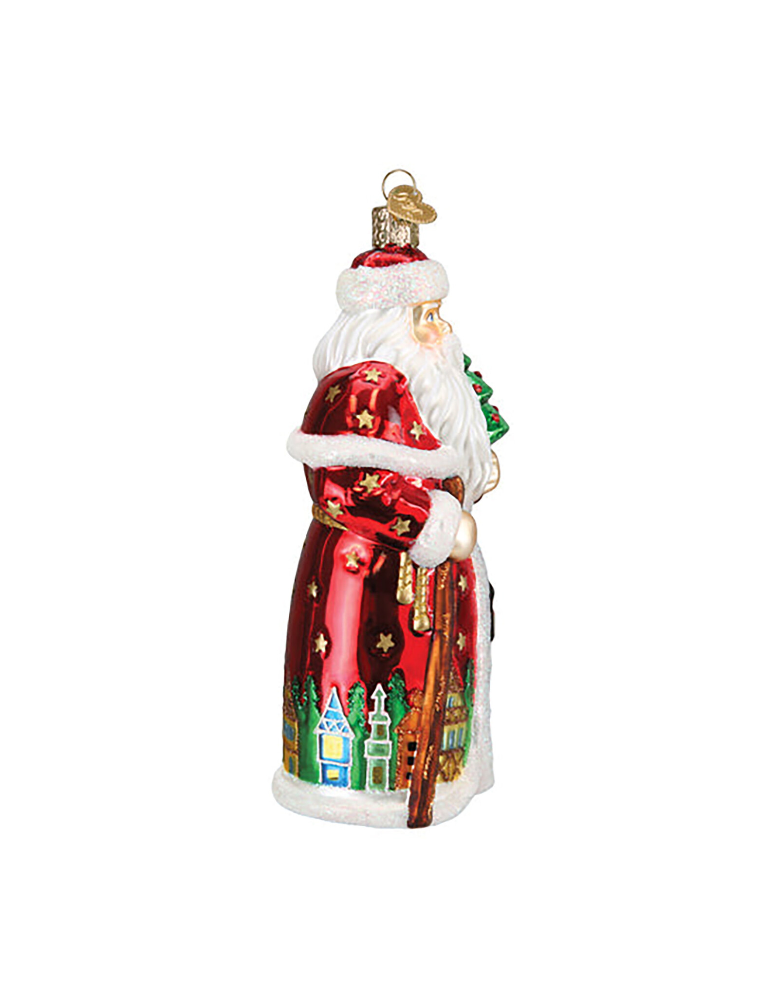 Old World Christmas German Santa Ornament