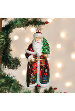 Old World Christmas German Santa Ornament