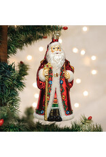 Old World Christmas Norwegian Santa Ornament