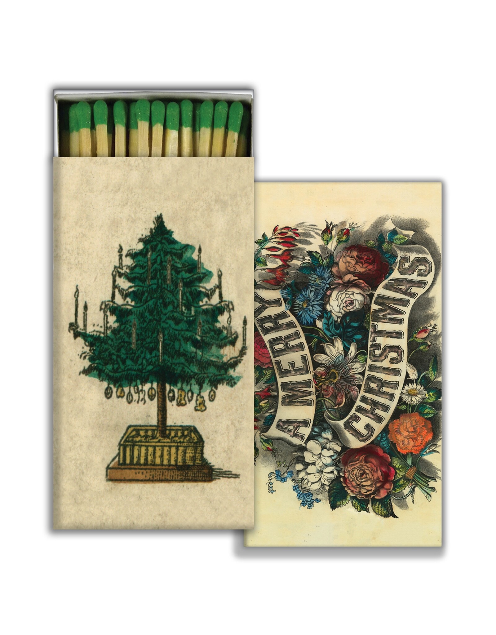 HomArt Holiday Tree & A Merry Christmas Matches
