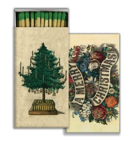 HomArt Holiday Tree & A Merry Christmas Matches