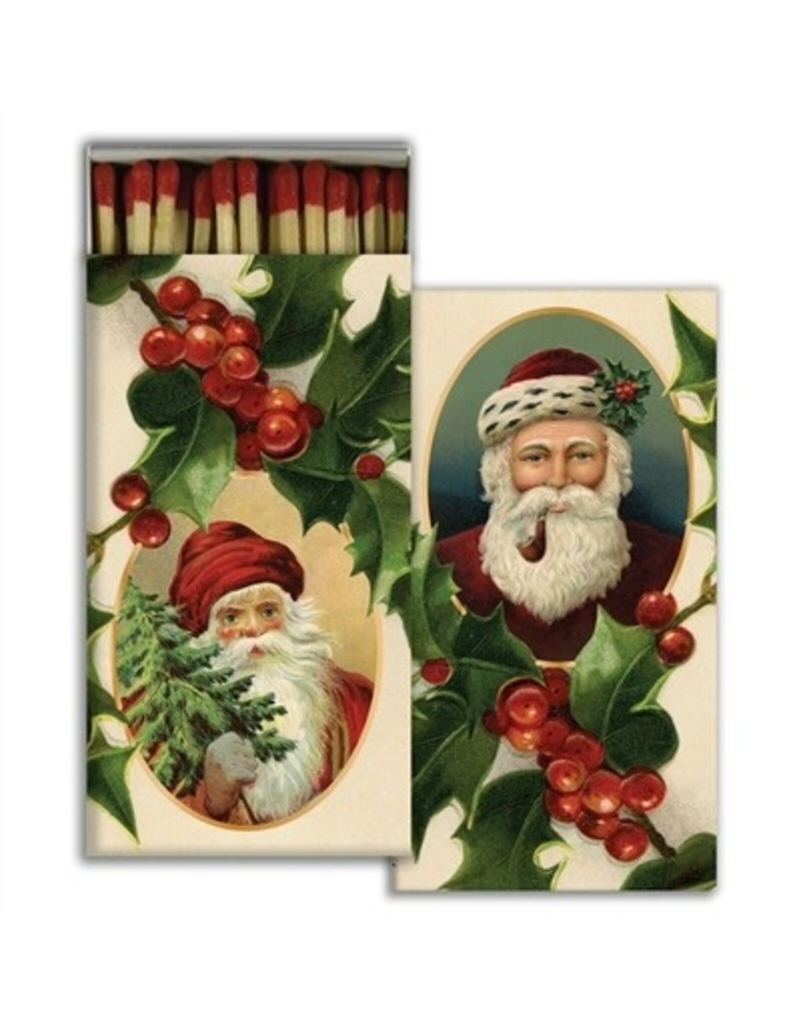 HomArt Santas and Holly Matches